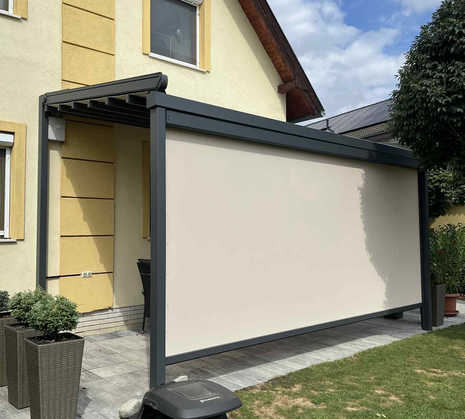 Warum Pergola mit PVC-Plane wählen